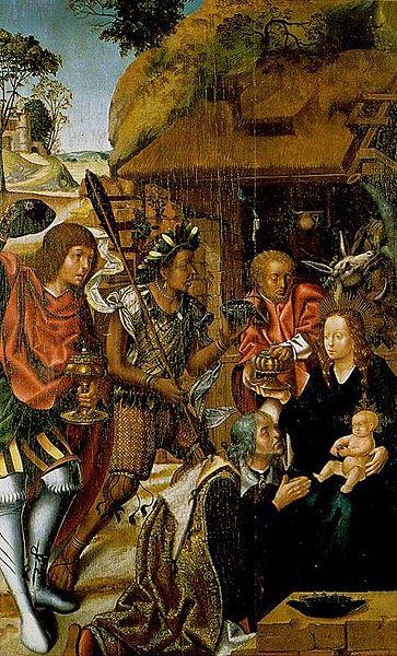 Vasco Fernandes The Adoration of the Magi oil painting image